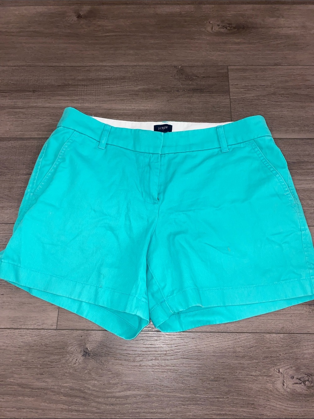 J. Crew Women’s Turquoise Chino Bermuda Shorts